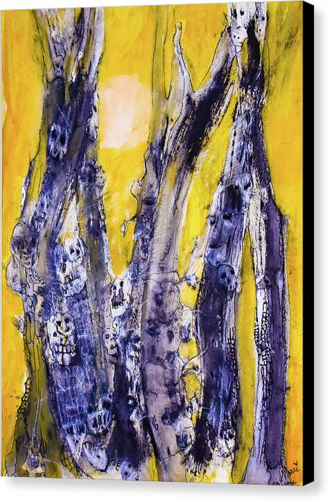 Secrets of the Yellow Moon sereis, 5 - Canvas Print