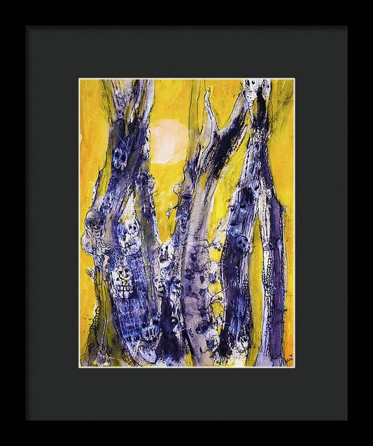 Secrets of the Yellow Moon sereis, 5 - Framed Print