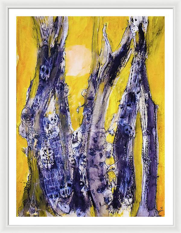 Secrets of the Yellow Moon sereis, 5 - Framed Print