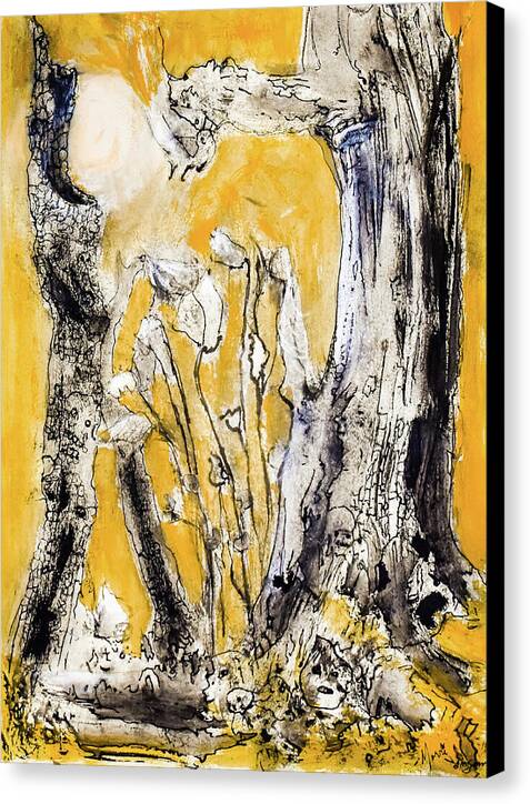 Secrets of the Yellow Moon series 2 - Canvas Print
