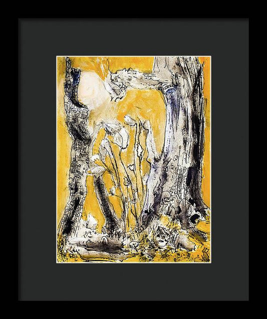 Secrets of the Yellow Moon series 2 - Framed Print
