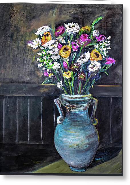 A Touch of Orange - Greeting Card