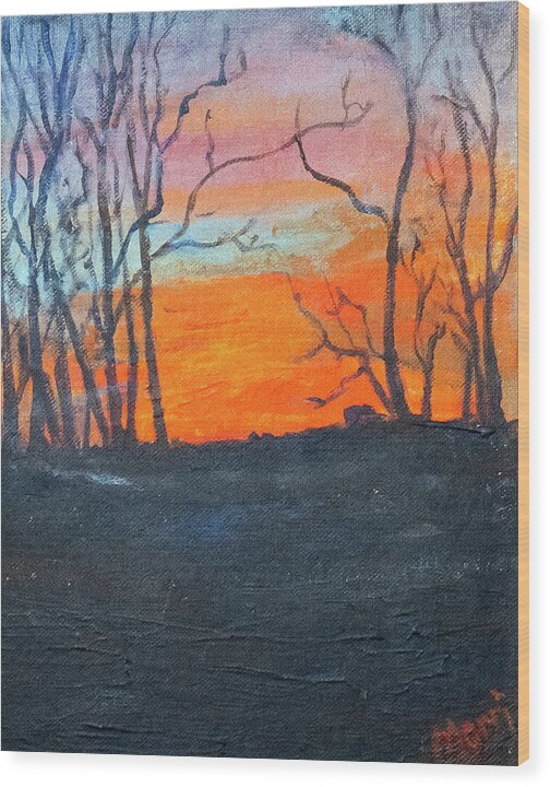 Closure - Wood Print