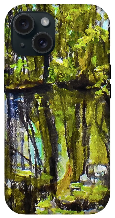 Creek, after Rain -original in private collection - Phone Case