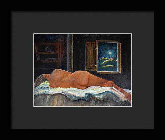 Dreaming of Tuscany - sp - nfs - Framed Print