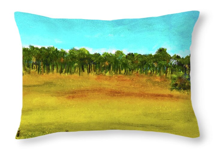 Florida Widlflowers, 2 - Throw Pillow