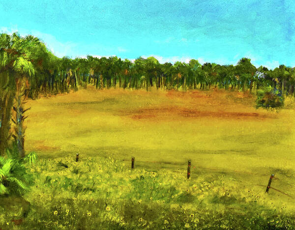 Florida Wildflowers, #2 - Art Print