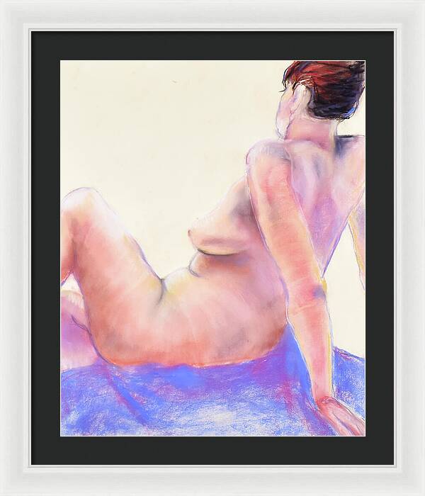 French Twist II - Framed Print