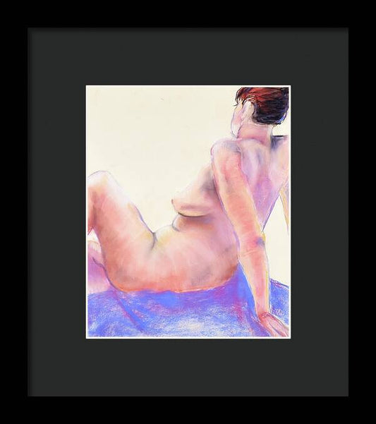 French Twist II - Framed Print