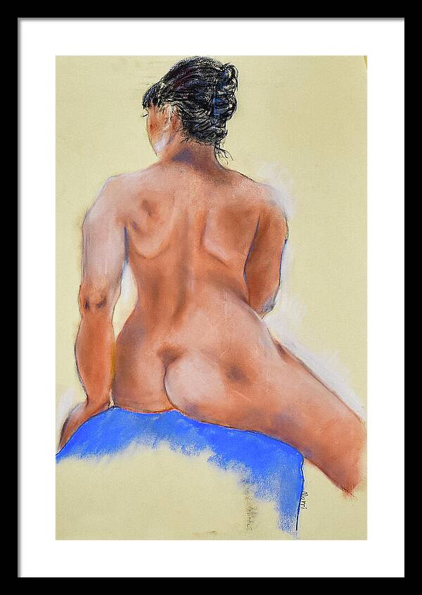 French Twist - Framed Print