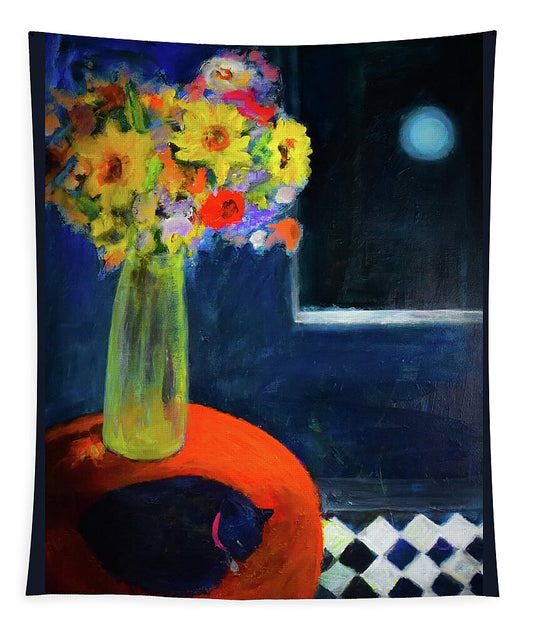 He Came in at Midnight - open window series - Tapestry