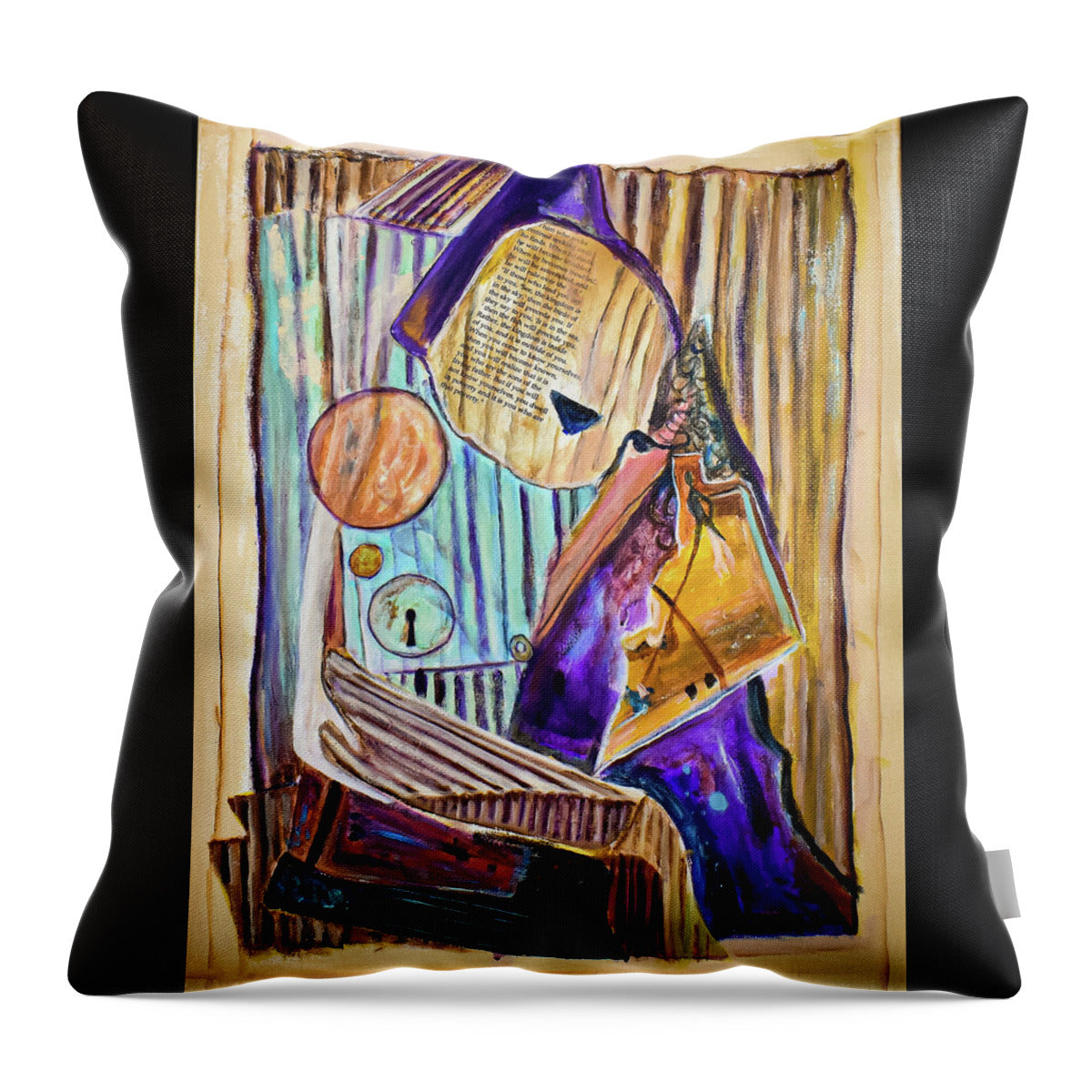 Inspired by The Cry collage - Throw Pillow