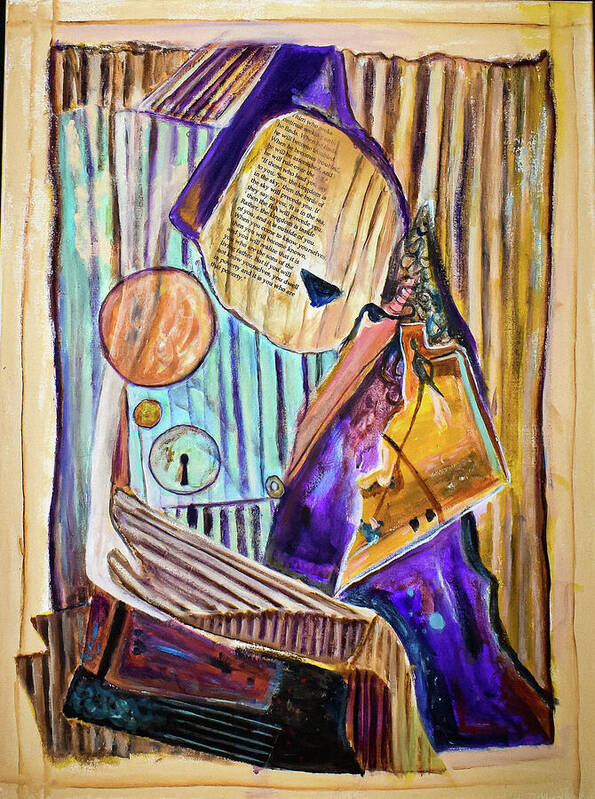 Inspired by The Cry collage - Art Print