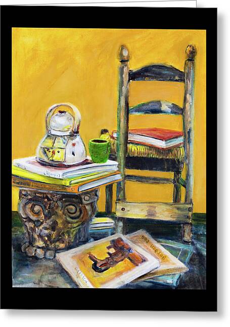 The Tea Hour - Greeting Card