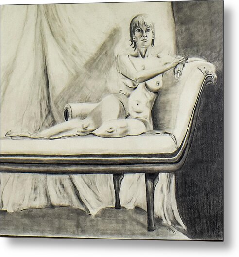 Lost in Thought - Metal Print