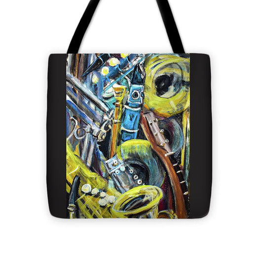 Muscial Instruments - interwoven - Tote Bag