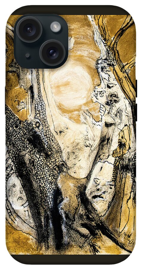 Secrets of the Yellow Moon 4 - Phone Case