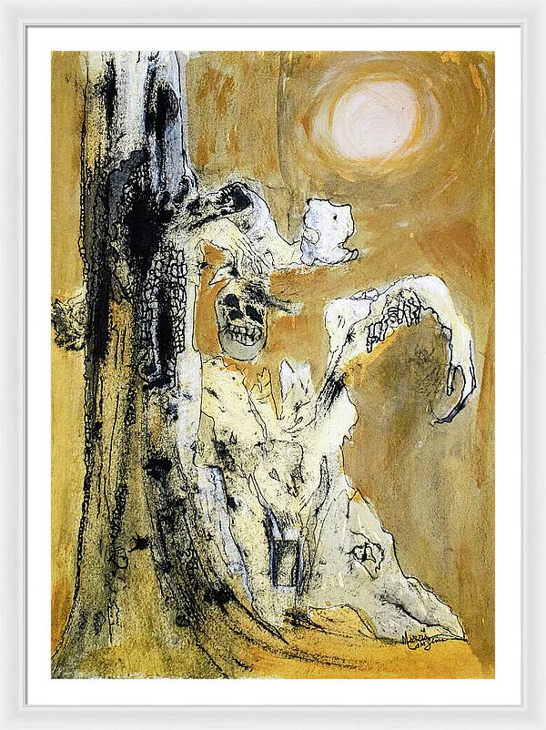 Secrets of the Yellow Moon series, 3 - Framed Print