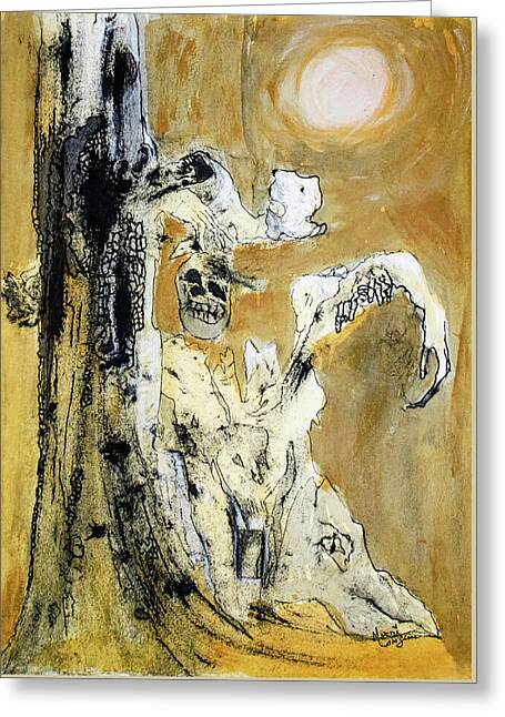 Secrets of the Yellow Moon series, 3 - Greeting Card