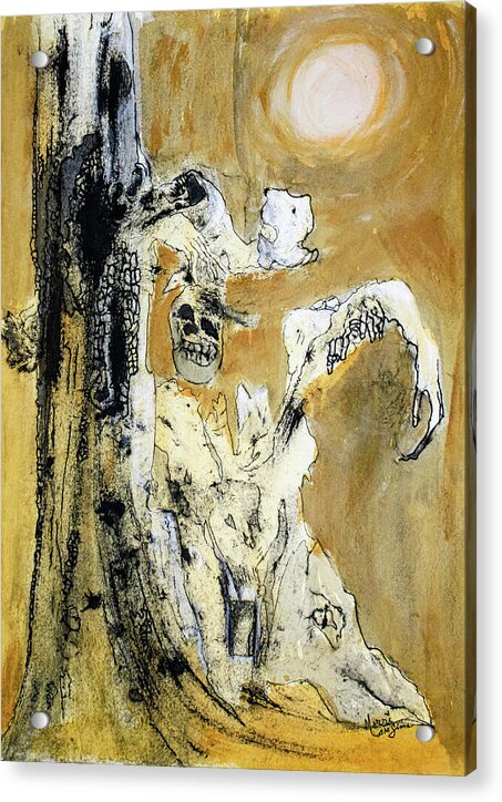 Secrets of the Yellow Moon series, 3 - Acrylic Print