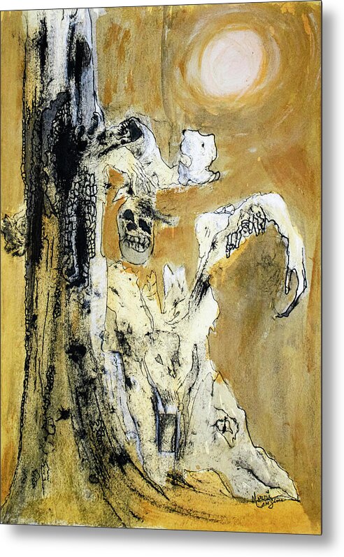 Secrets of the Yellow Moon series, 3 - Metal Print