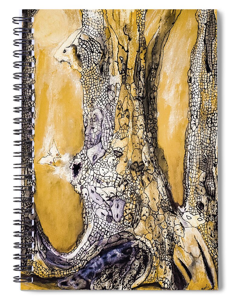 Secrets of the Yellow Moon series 8 - Spiral Notebook