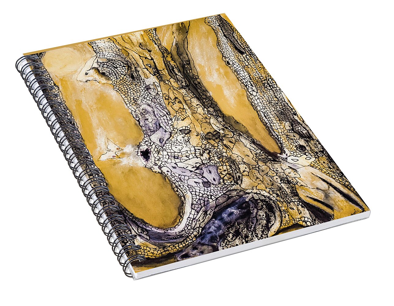 Secrets of the Yellow Moon series 8 - Spiral Notebook
