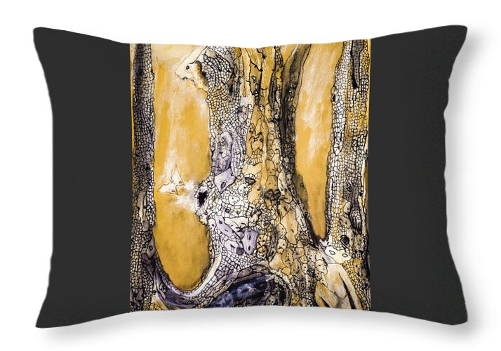 Secrets of the Yellow Moon series 8 - Throw Pillow