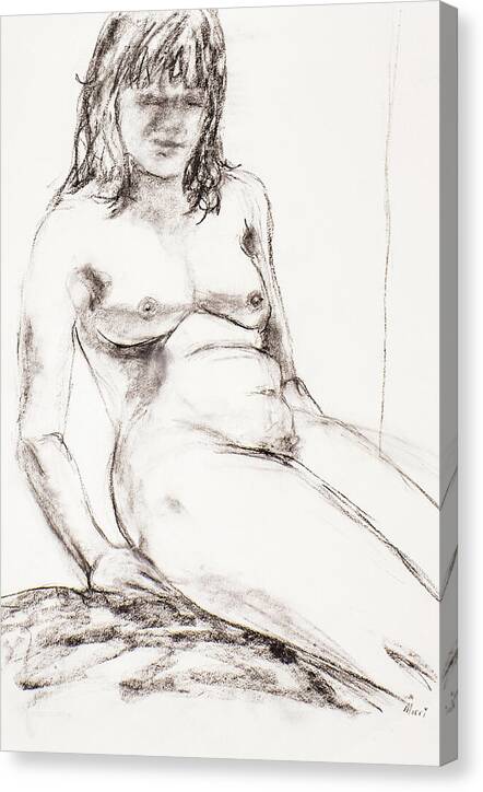 Shyness - Canvas Print