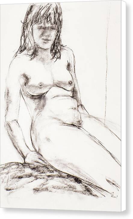 Shyness - Canvas Print