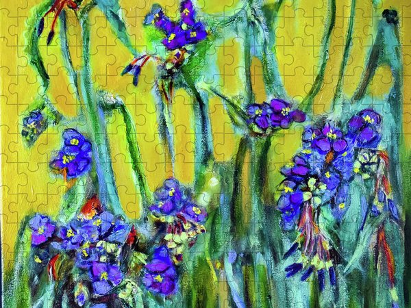Spiderwort Wildflower - Puzzle