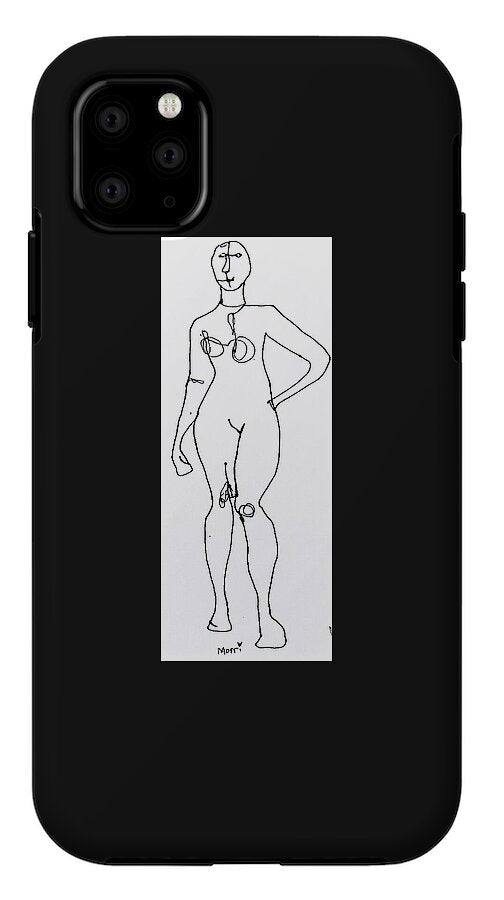 Contour figure 2 - Phone Case