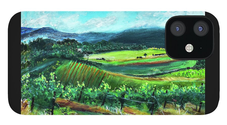 View from the Villa - Provence, France 'en plein air - Phone Case