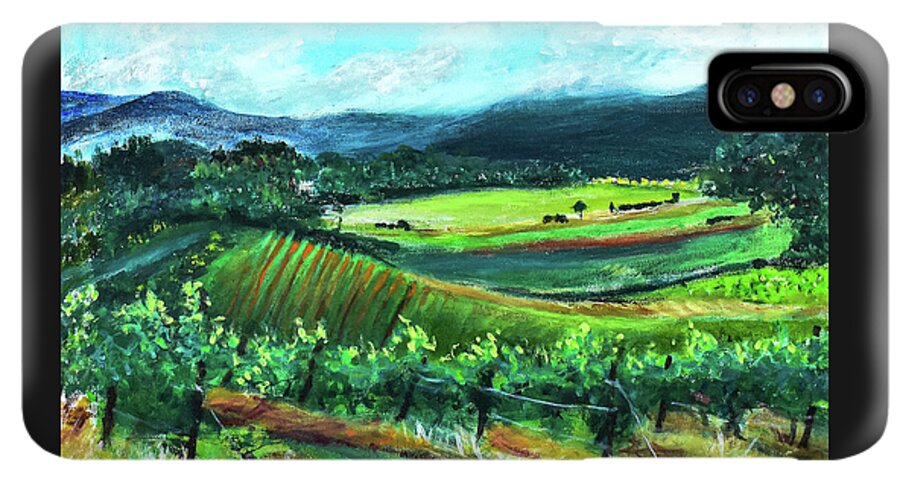 View from the Villa - Provence, France 'en plein air - Phone Case