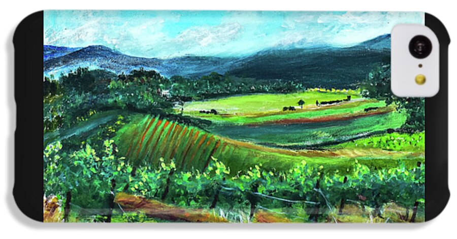 View from the Villa - Provence, France 'en plein air - Phone Case