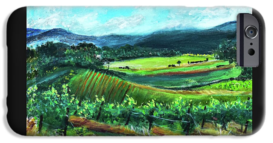 View from the Villa - Provence, France 'en plein air - Phone Case