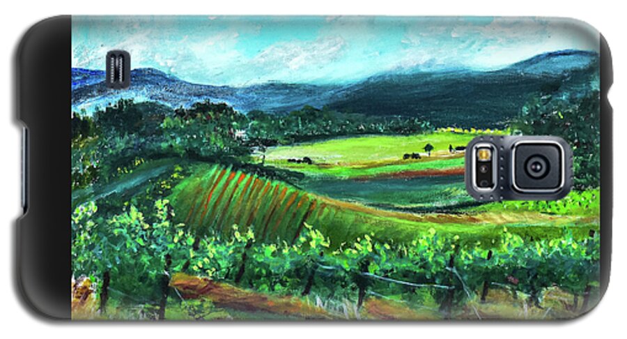 View from the Villa - Provence, France 'en plein air - Phone Case