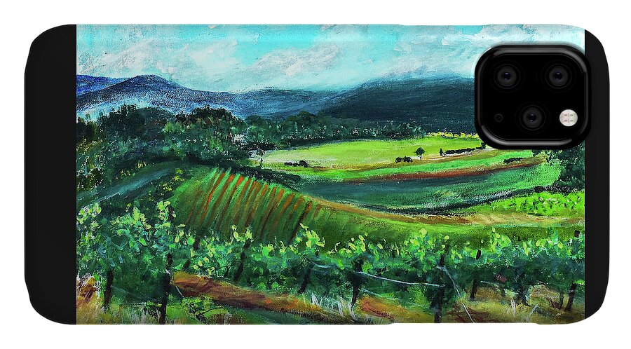 View from the Villa - Provence, France 'en plein air - Phone Case