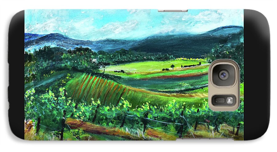 View from the Villa - Provence, France 'en plein air - Phone Case