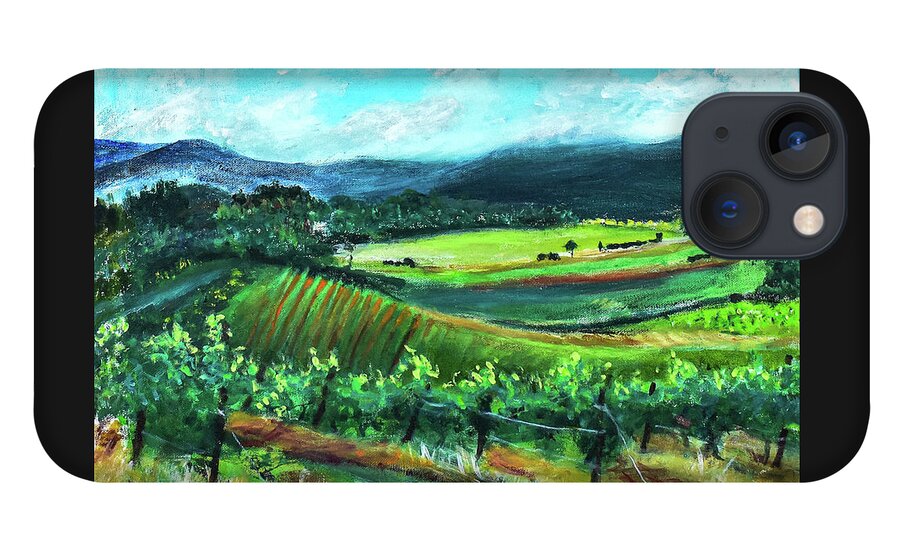 View from the Villa - Provence, France 'en plein air - Phone Case