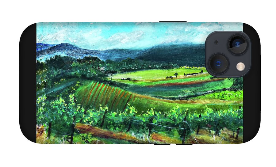 View from the Villa - Provence, France 'en plein air - Phone Case