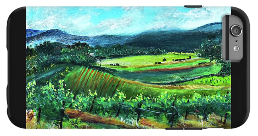 View from the Villa - Provence, France 'en plein air - Phone Case