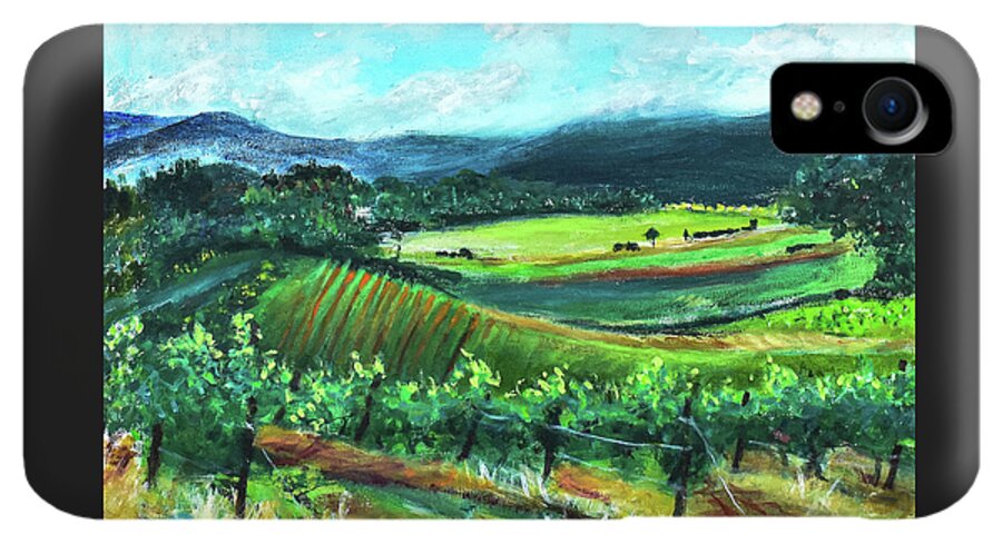 View from the Villa - Provence, France 'en plein air - Phone Case