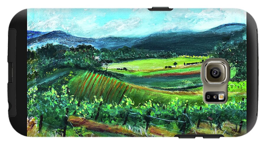 View from the Villa - Provence, France 'en plein air - Phone Case