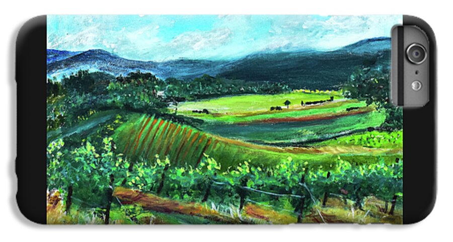 View from the Villa - Provence, France 'en plein air - Phone Case