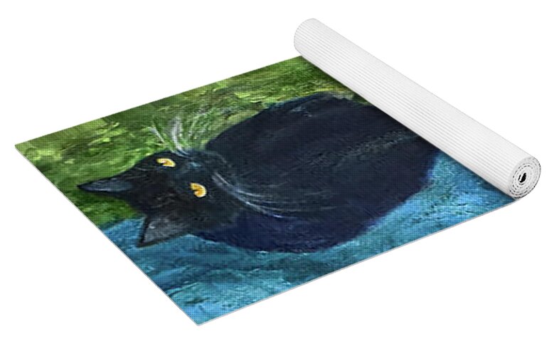 Whiskers-Morning Shave, Rome, Italy - Yoga Mat