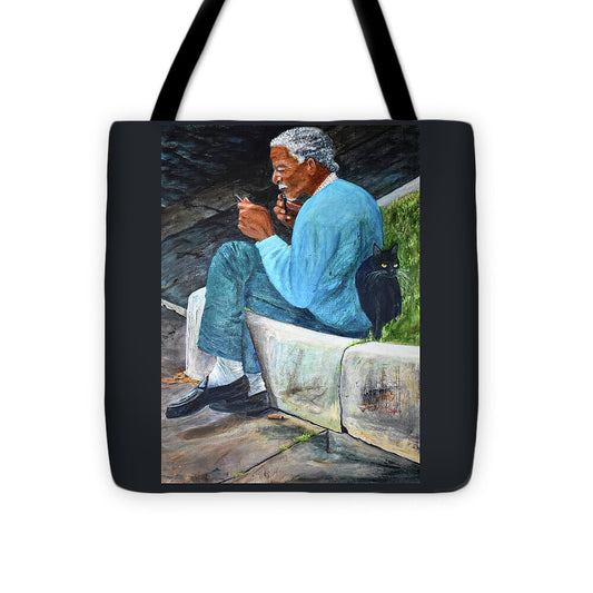 Whiskers-Morning Shave, Rome, Italy - Tote Bag