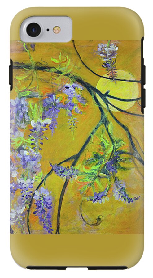 Wisteria Moon-wildflower series - Phone Case