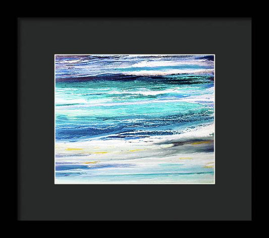 Healing Waves - Framed Print