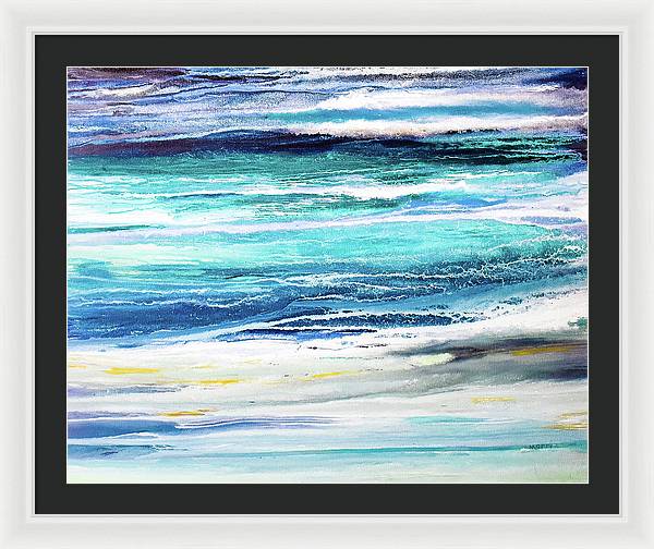 Healing Waves - Framed Print